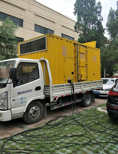 上虞发电车出租-柴油发电机组排烟系统设计要求及其考虑因素
